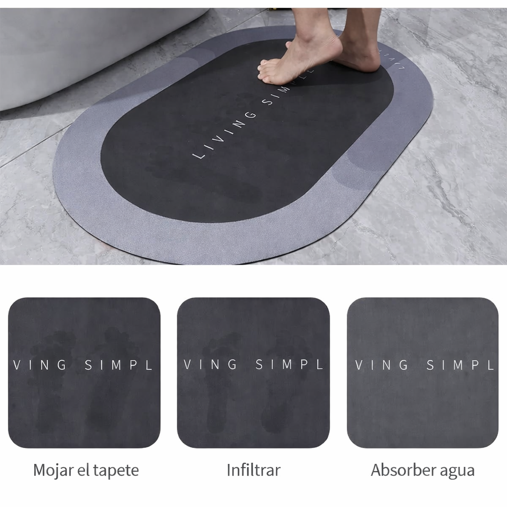 Tapete Antideslizante Ultra Absorbente