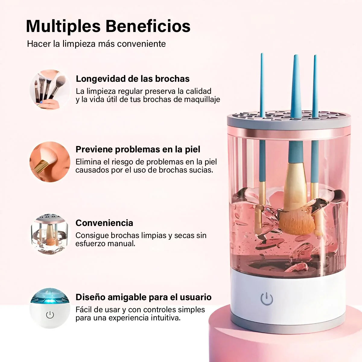 Limpiador de Brochas Eléctrico