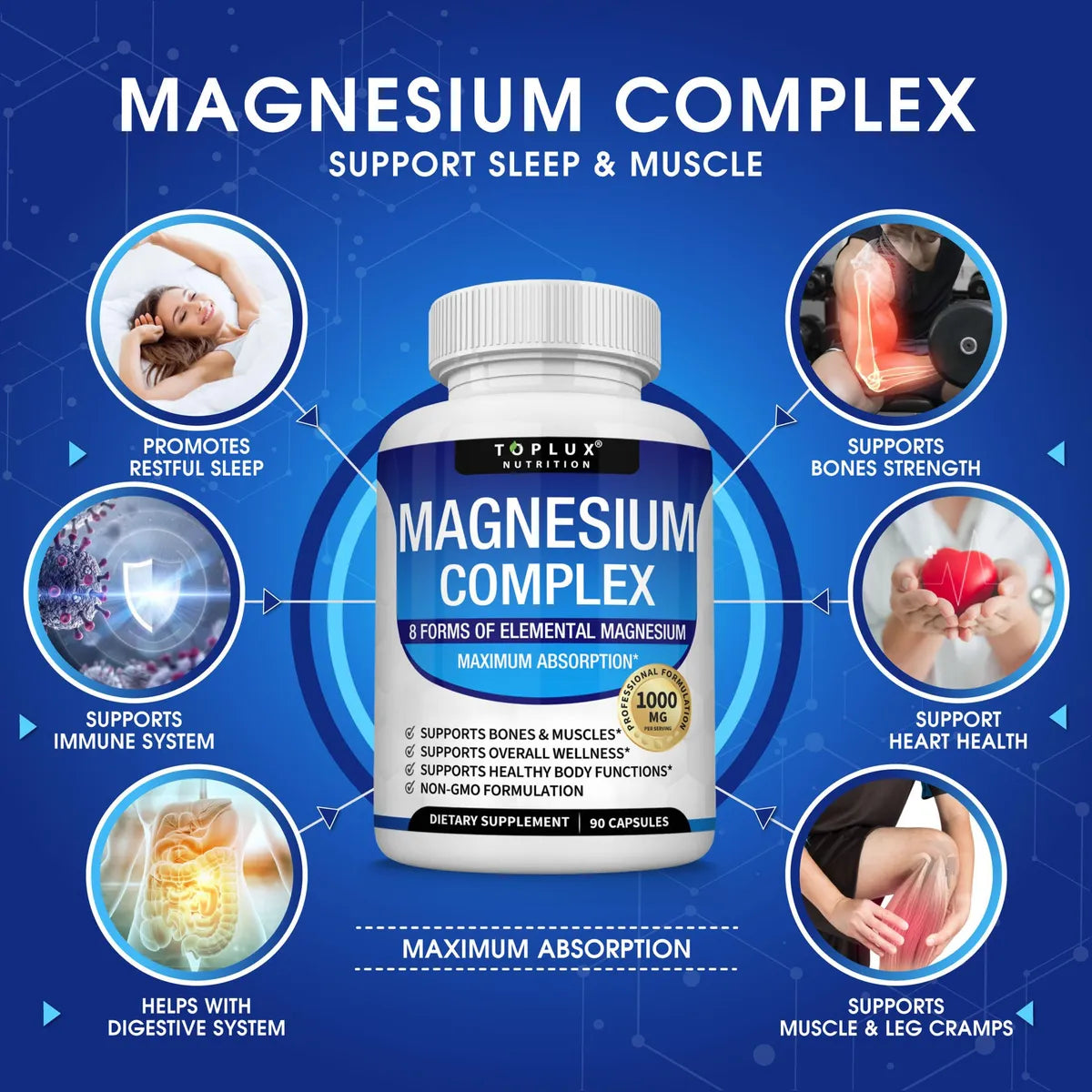 Magnesio Complex 8 en 1