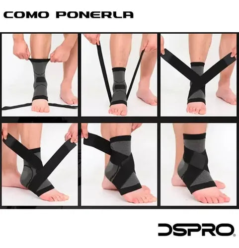 Tobillera de Compresión Ajustable