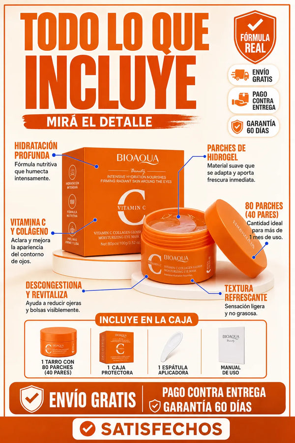 LumiEyes® Parches De Colágeno Con Vitamina C