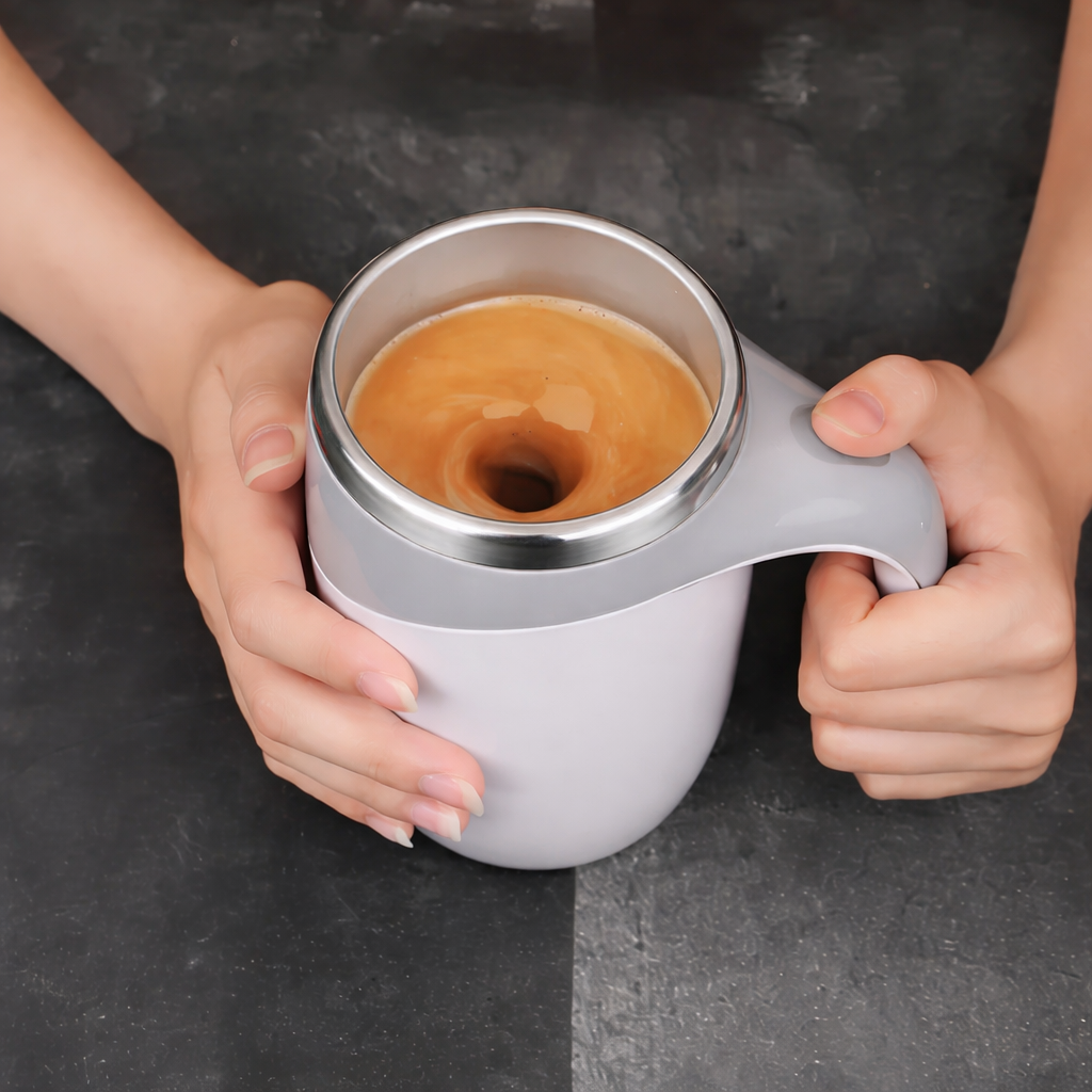 ☕ La Taza Que Mezcla Sola