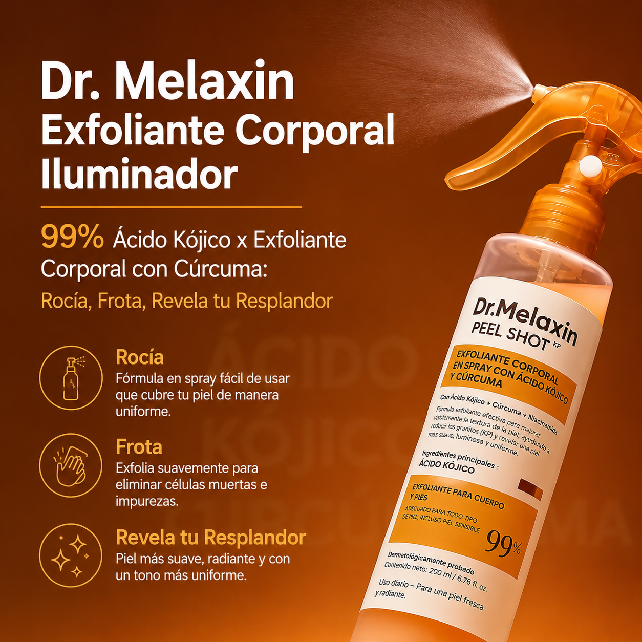 Dr. Melaxin Exfoliante Corporal Iluminador