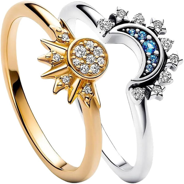 Eclipse® | Anillos Sol y Luna Para Parejas