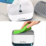 Dispensador de Jabón con Esponja