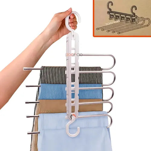 👖 Perchero Organizador Multifuncional 5 en 1