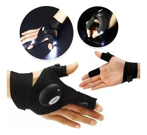 Guantes LED Manos Libres Multipropósito