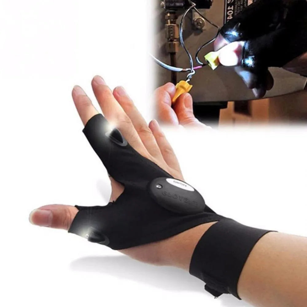 Guantes LED Manos Libres Multipropósito