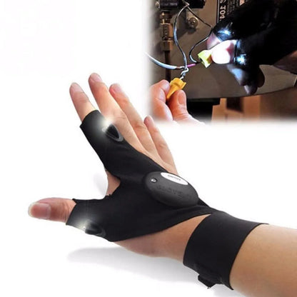 Guantes LED Manos Libres Multipropósito