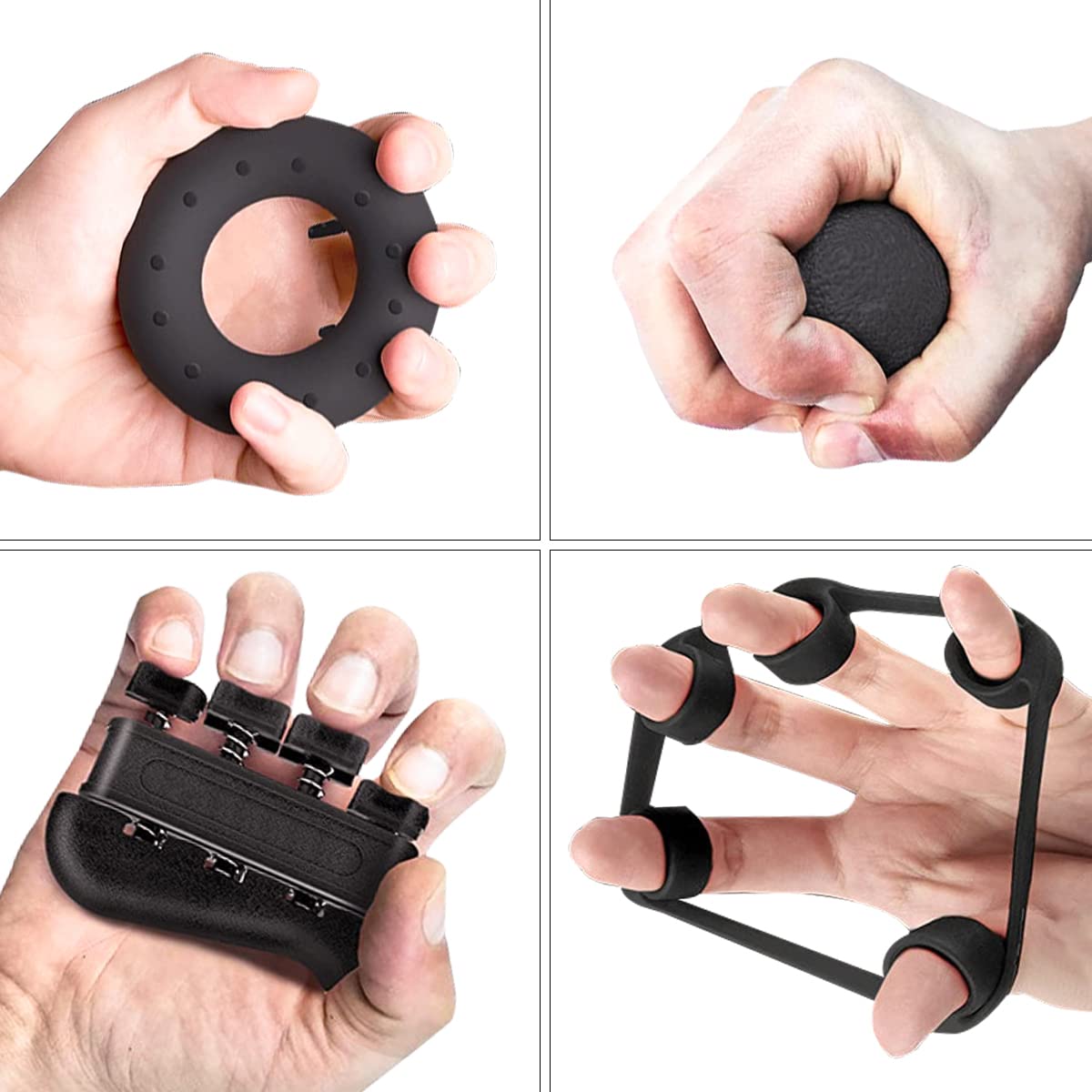 Kit Ejercitador de Mano 5 en 1