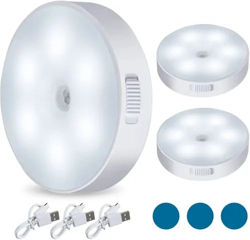Kit x3 Lámparas LED con Sensor de Movimiento