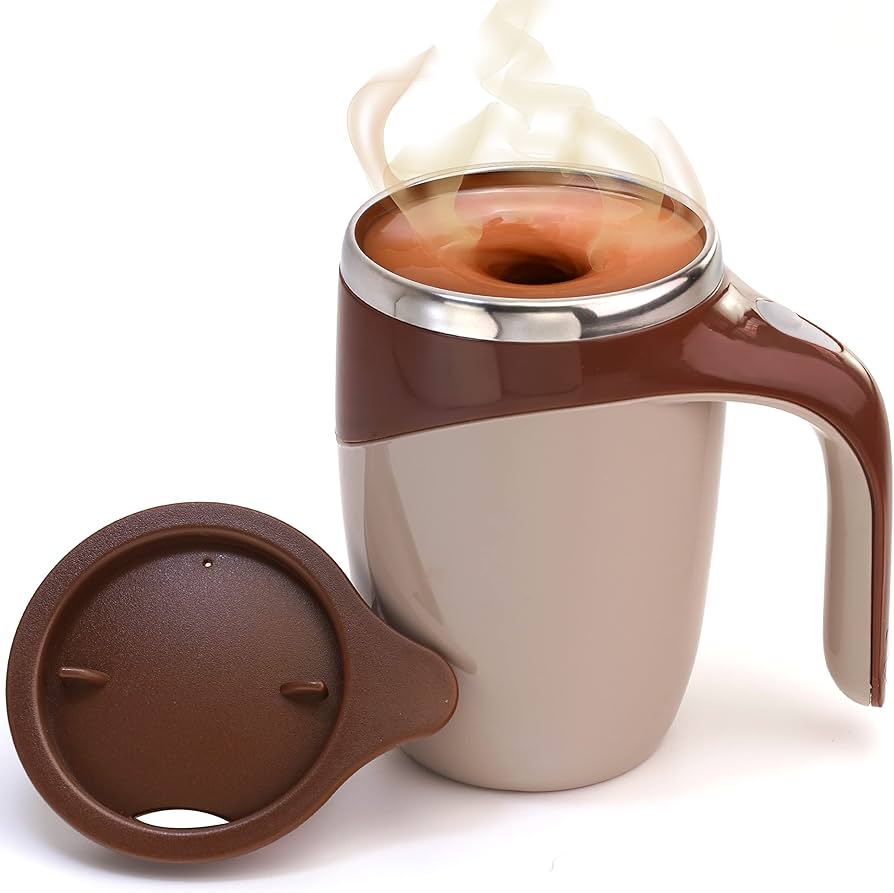 ☕ La Taza Que Mezcla Sola