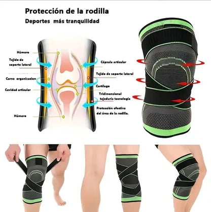 Rodillera De Compresion Ajustable x2